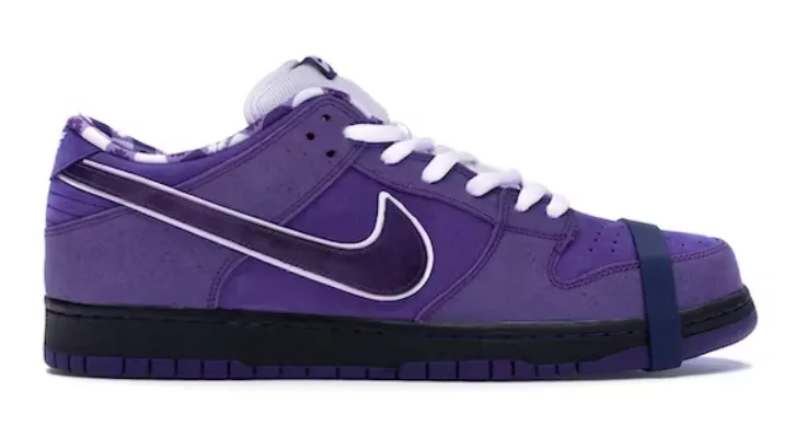 Dunk Low Concepts Purple Lobster Molded Heel Cushion High rebound
