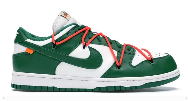 High Traction Design Dunk Low Off-White Pine Green