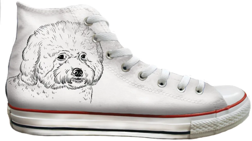 Weekend Fun Urban Lifestyle Baggins Original Hi Top Bichon