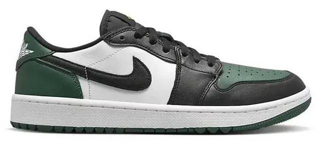 Jordan 1 Retro Low Golf Noble Green Soft Texture Pronation control