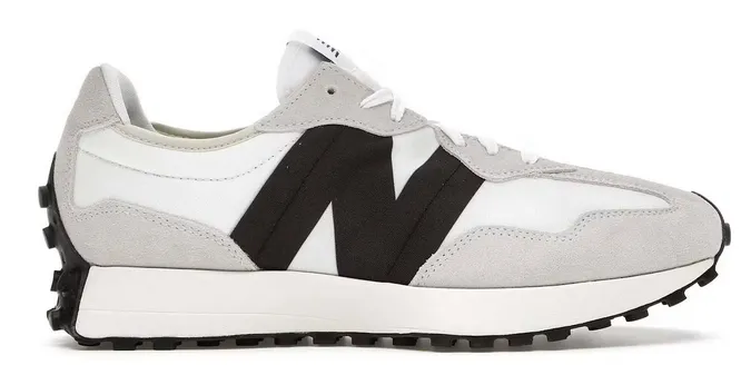 New Balance 327 Sea Salt Black (GS) Comfort Technology Lateral Support