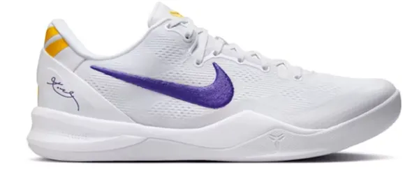 Motion Boost Responsive Control Nike Kobe 8 Protro Lakers Home