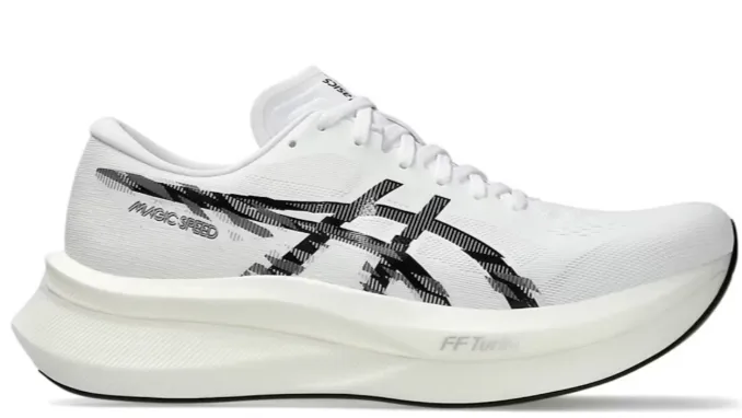 Light Control Workout Ready ASICS Magic Speed 4 White Black