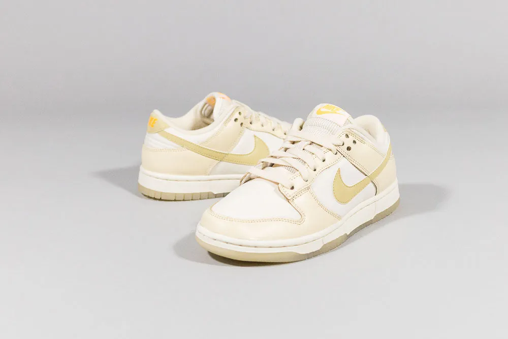 Effortless Style Nike Dunk Low Muslin and Team Gold