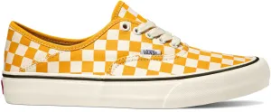 Vans Authentic SF (Checkerboard) Cadmium Yellow/True White Elastic Wear Max Comfort