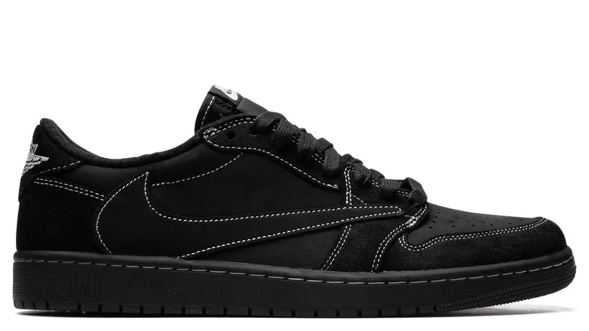 Soft Support Athletic Design Jordan 1 Retro Low OG SP Travis Scott Black Phantom