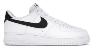 Aerated Insole Nike Air Force 1 Low '07 White Black Pebbled Leather