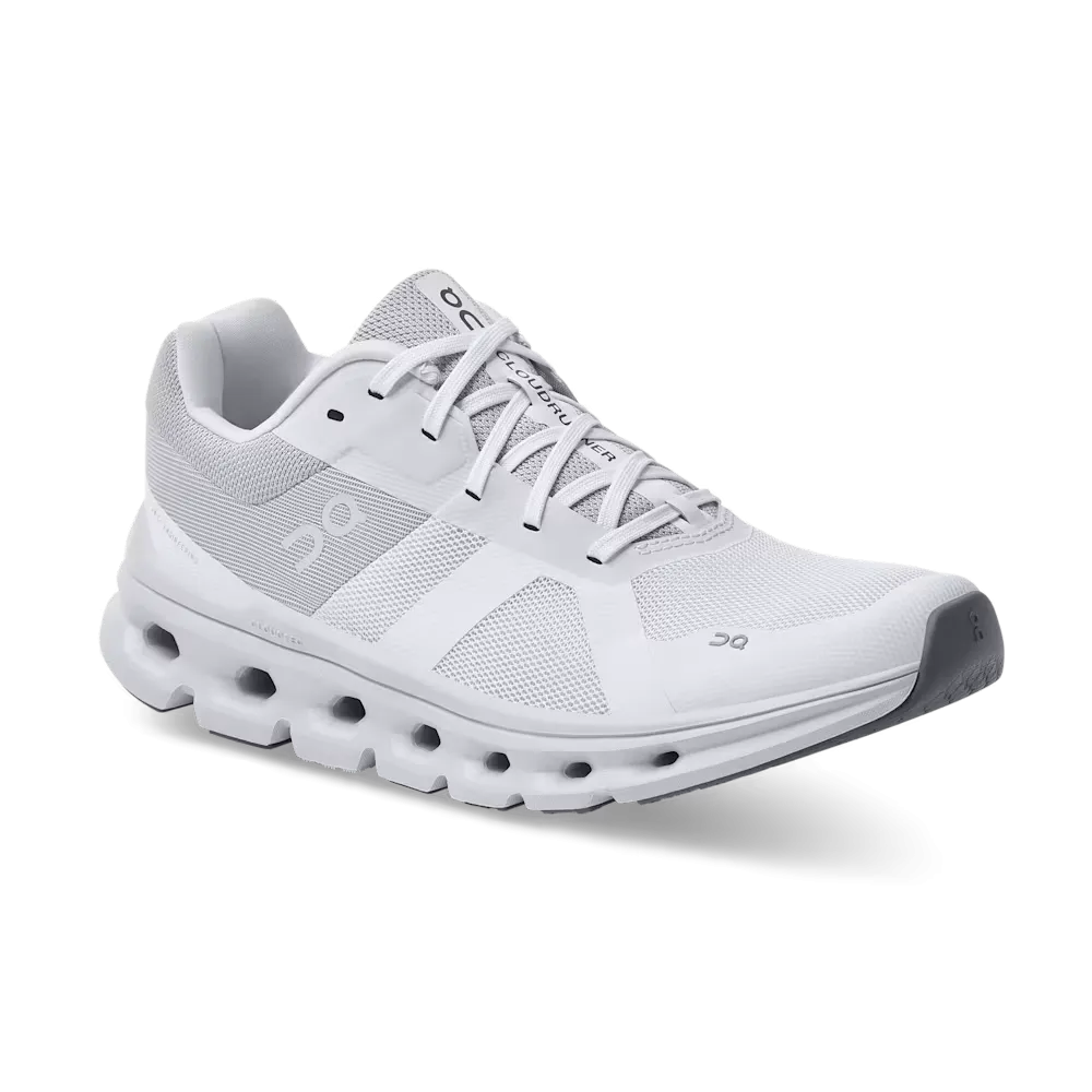 On Running Cloudrunner White Frost (Women's) Eco Friendly Dye Stretch Lace System