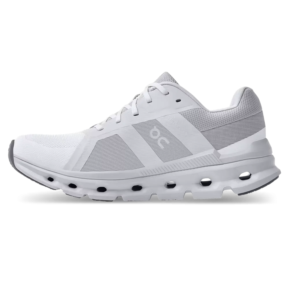 Moisture Management Fabric Sturdy Construction On Running Cloudrunner White Frost (Women's)