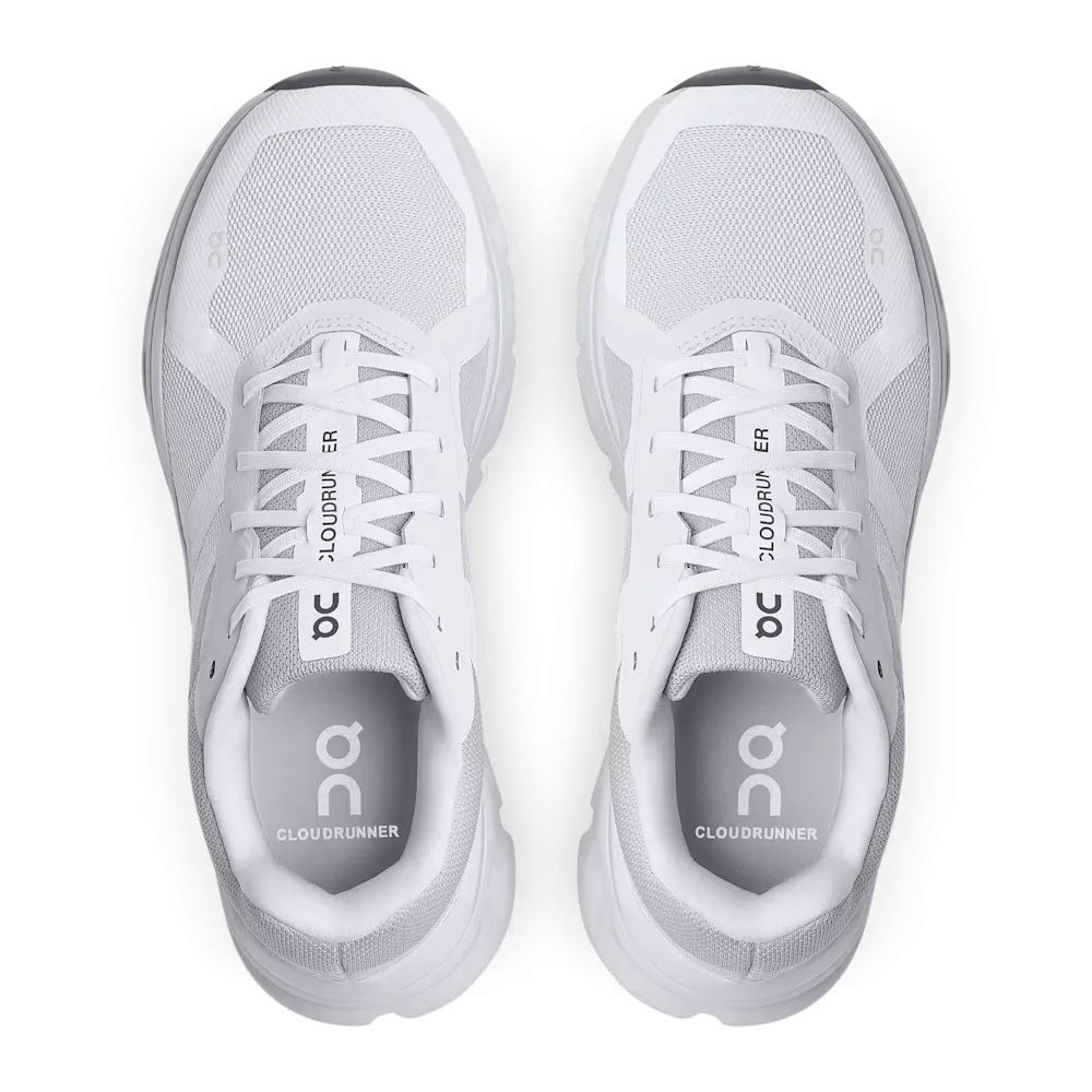 On Running Cloudrunner White Frost (Women's) Flexible Choice