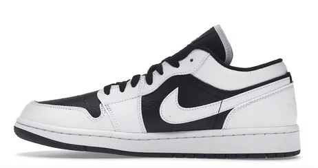 FlexibleSole High Function Jordan 1 Low SE Homage Split White Black (W)