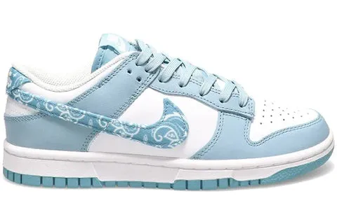 Nike Dunk Low Essential Paisley Pack Worn Blue (W) Thermal Regulating Textile Comfort Footwear