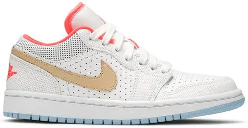Jordan 1 Low SE White Sesame (W) Comfort Slip Quick Flow