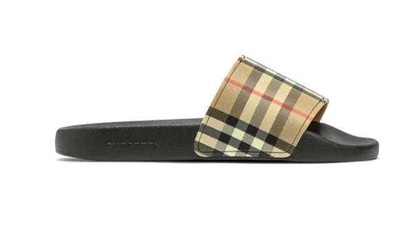 Burberry Embossed Logo SlidesArchive Beige Vibrant Look Comfort Flex