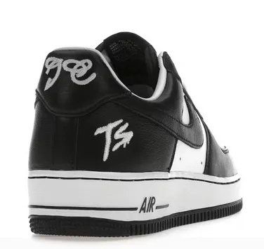 ergonomic Nike Air Force 1 Low QS Terror Squad Blackout