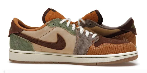 Ergonomic Design Jordan 1 Retro Low OG Zion Williamson Voodoo