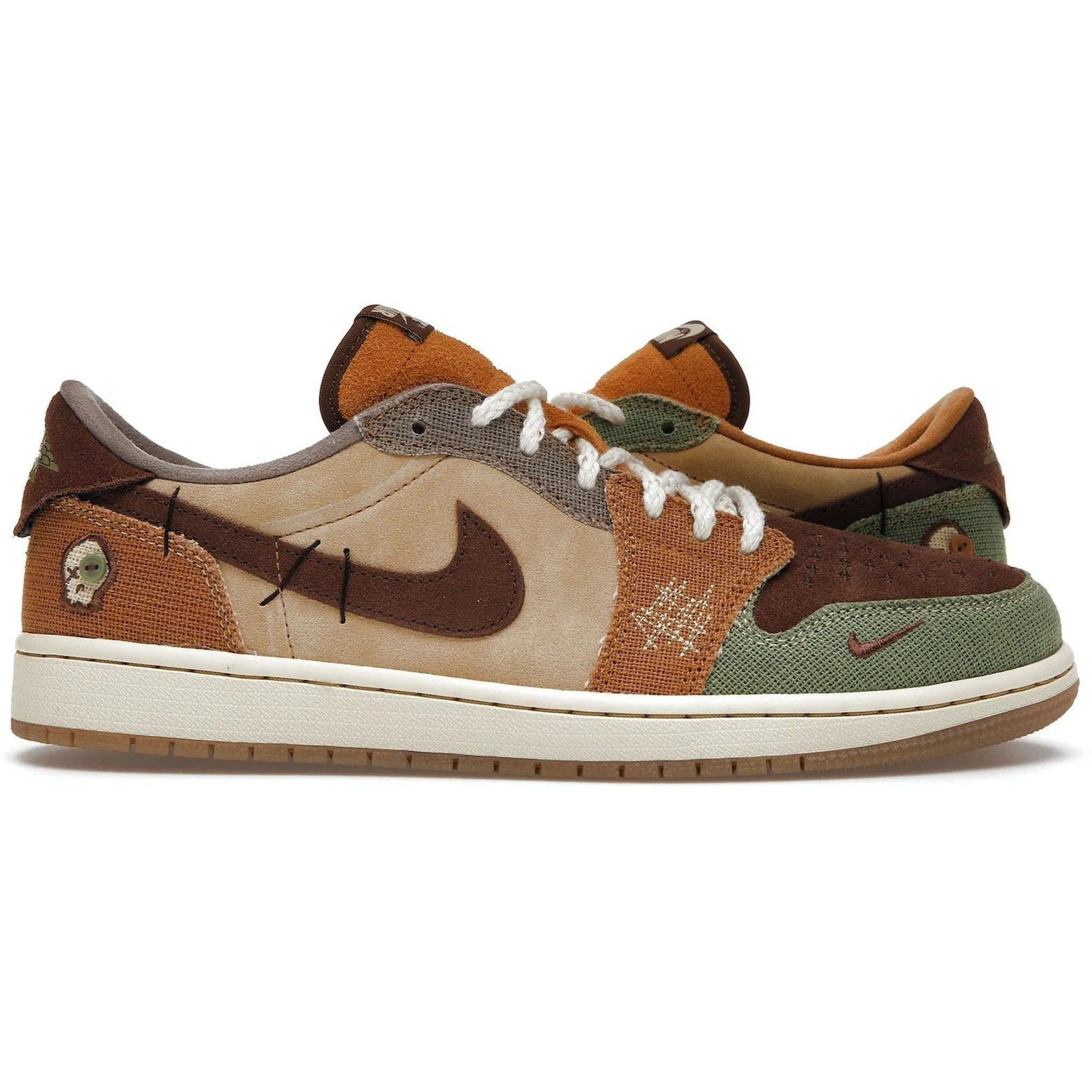Multi Angle Grip Canvas Upper Jordan 1 Retro Low OG Zion Williamson Voodoo
