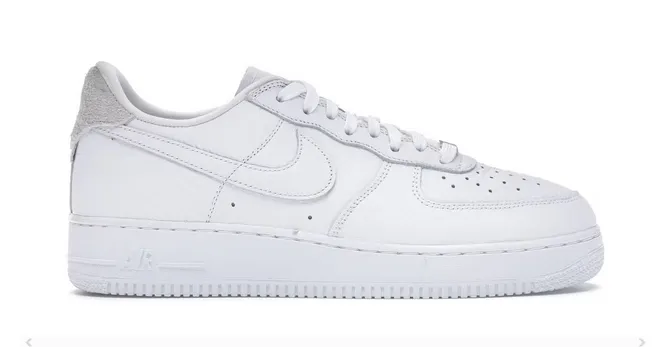 Ergonomic Heel Counters Nike Air Force 1 Craft White