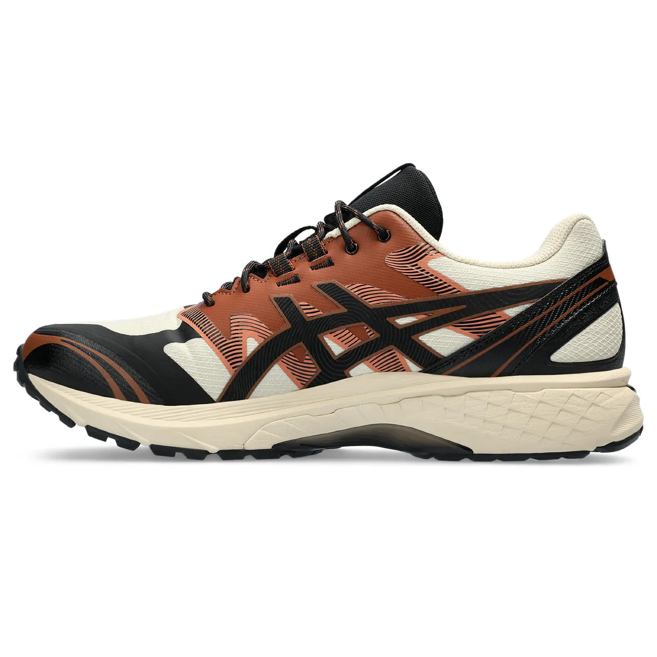 ASICS SPORTSTYLE GEL-TERRAIN-VANILLA/BLACK Light Bounce Street Fashion
