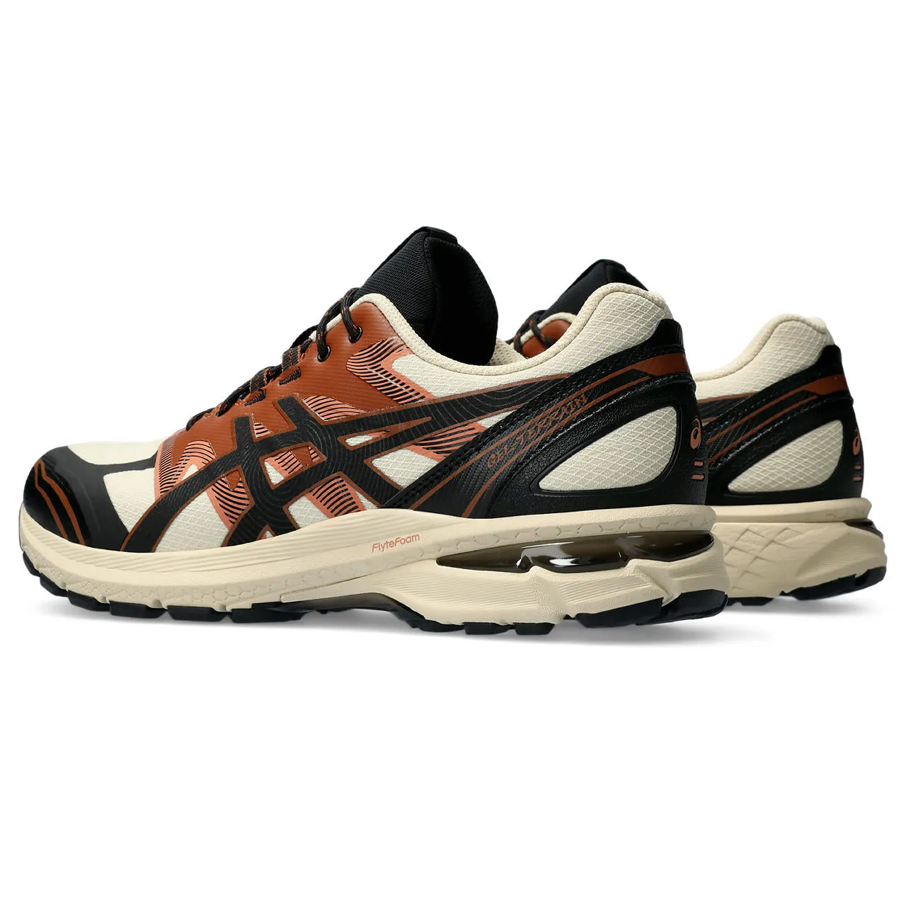 ASICS SPORTSTYLE GEL-TERRAIN-VANILLA/BLACK Daily Street Durable materials