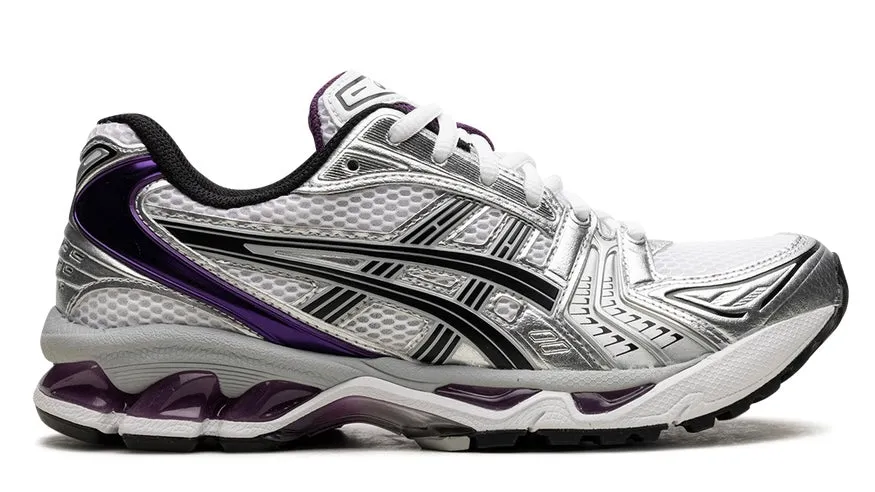 Eco Friendly Dye Process ASICS Gel-Kayano 14 White Dark Grape (Women's)