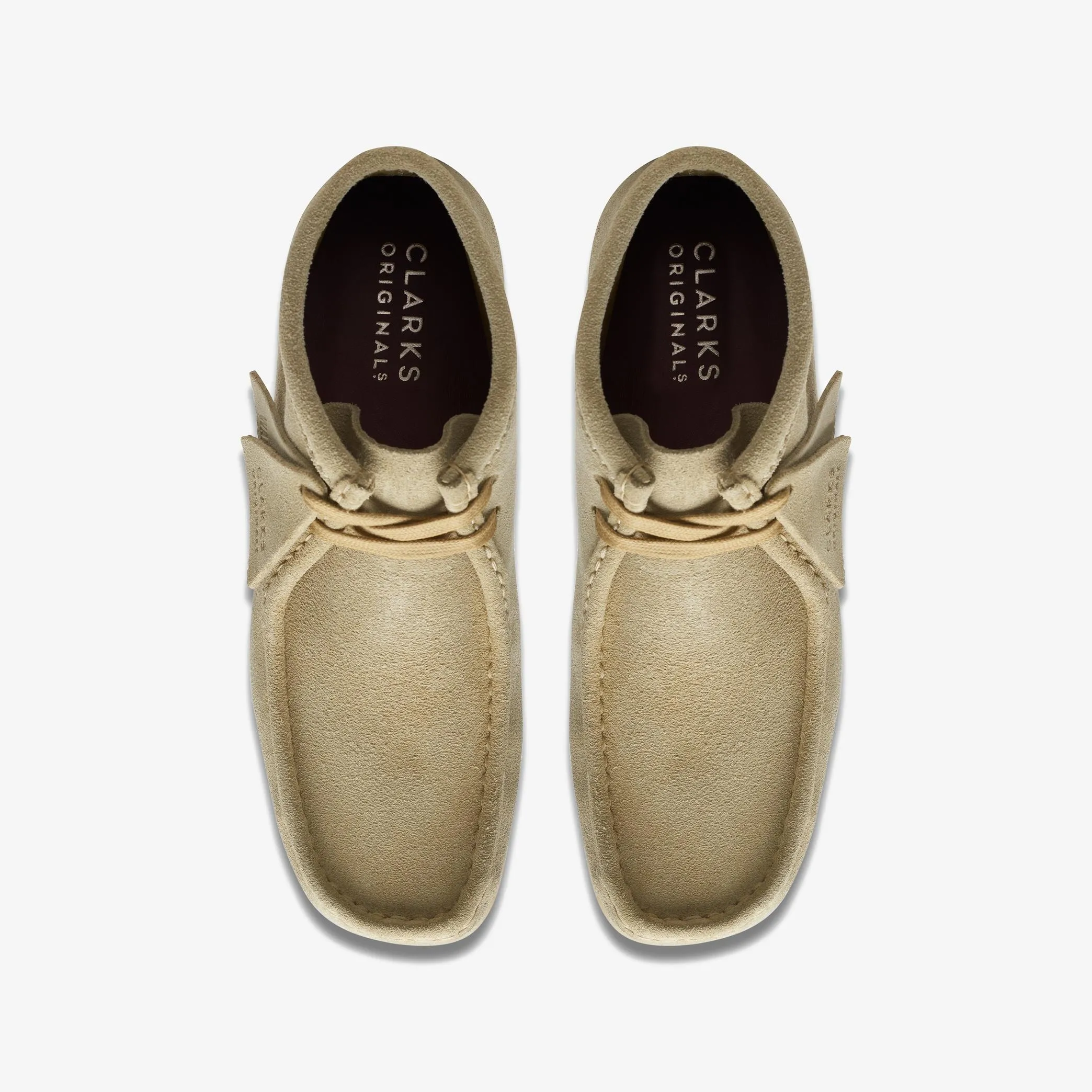 Summer Outfit Performance Fit CLARKS ORIGINAL WOMEN'S WALLABEE BOOT-MAPLE SUEDE