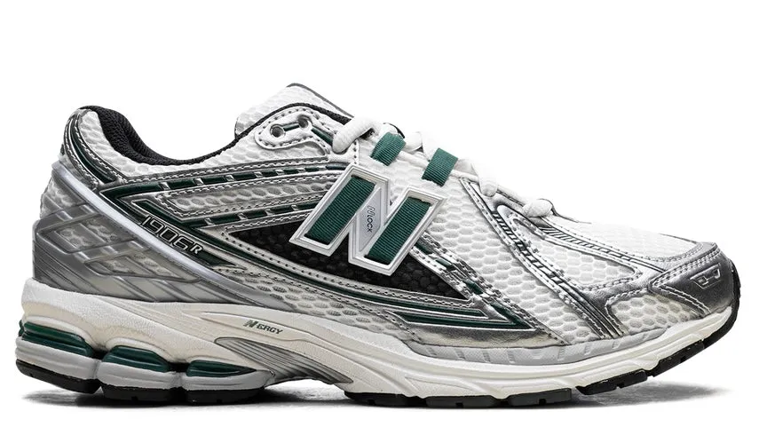 Adjustable Design New Balance 1906R Silver Metallic Nightwatch Green
