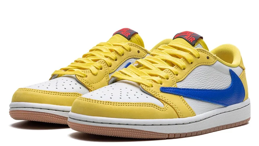 Jordan 1 Retro Low OG SP Travis Scott Canary All Terrain Shoes