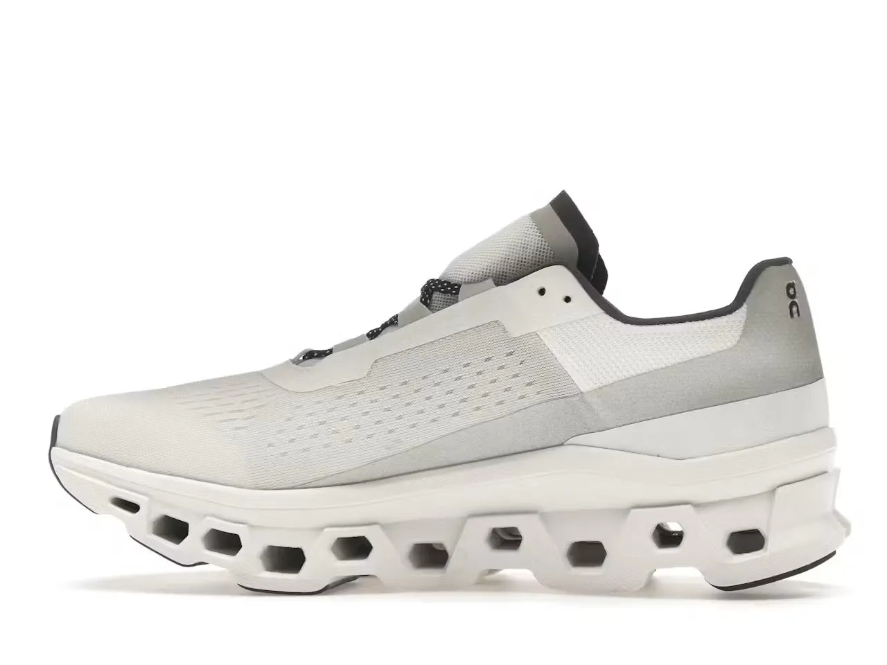 All Surface Traction On Running Cloudmonster All White (Women's)