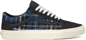 Vans Old Skool (Plaid Mix) Black/Navy Performance Support Street Gear