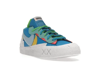 Recycled Rubber Ultra-soft fit Nike Blazer Lowsacai KAWS Neptune Blue