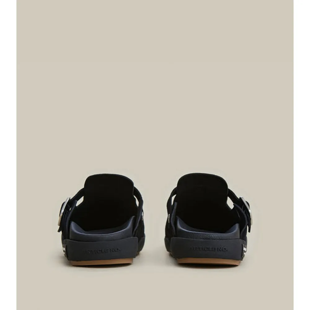 ARTICLE NO. VAGABOND LEATHER BLACK DRIFT CLOGS-BLACK Fast Move