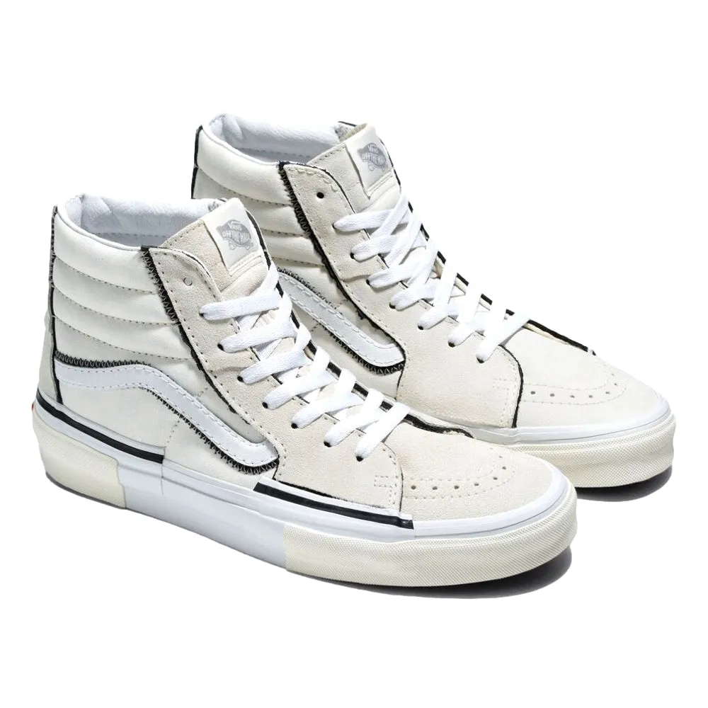 Smooth   surface Comfy Routine VANS SK8-HI RECONSTRUCT-WHITE