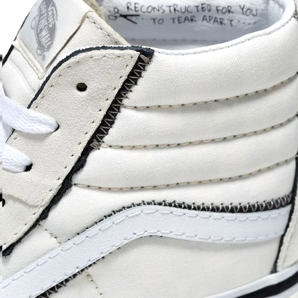 Comfortable Movement VANS SK8-HI RECONSTRUCT-WHITE