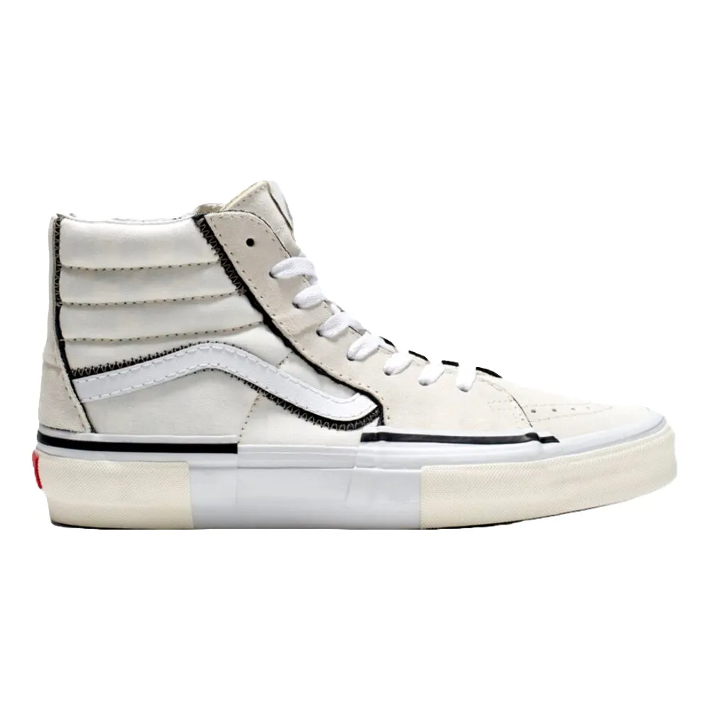 VANS SK8-HI RECONSTRUCT-WHITE Wear Light Bridge Jog