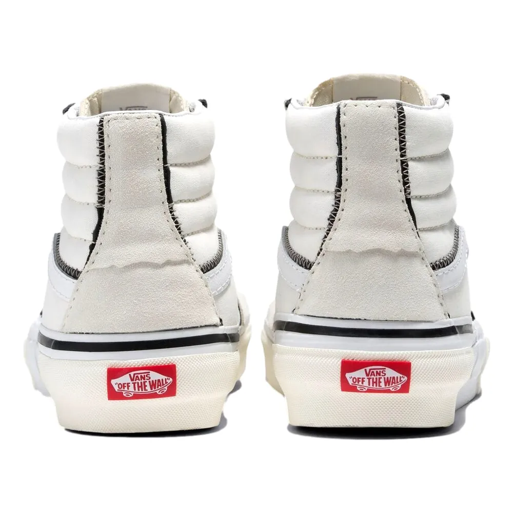 Street Edge VANS SK8-HI RECONSTRUCT-WHITE