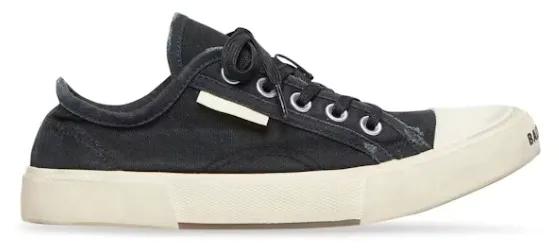 Urban Run Unique ease Balenciaga Paris Low Top Black White