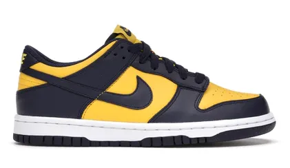 Ultra Responsive Cushion Nike Dunk Low Michigan (2021) (GS)