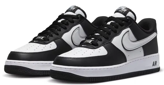 Breathable Lining Nike Air Force 1 '07 Low White Swoosh Panda