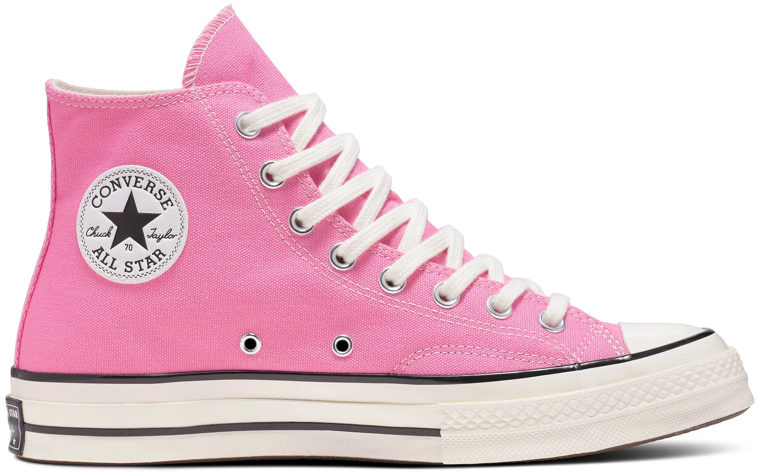 Converse Chuck Taylor All Star 1970s Hi Top Pink/Egret/Black Park Stroll Indoor Use