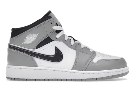 Jordan 1 Mid Light Smoke Grey Anthracite (GS) Static Dissipative