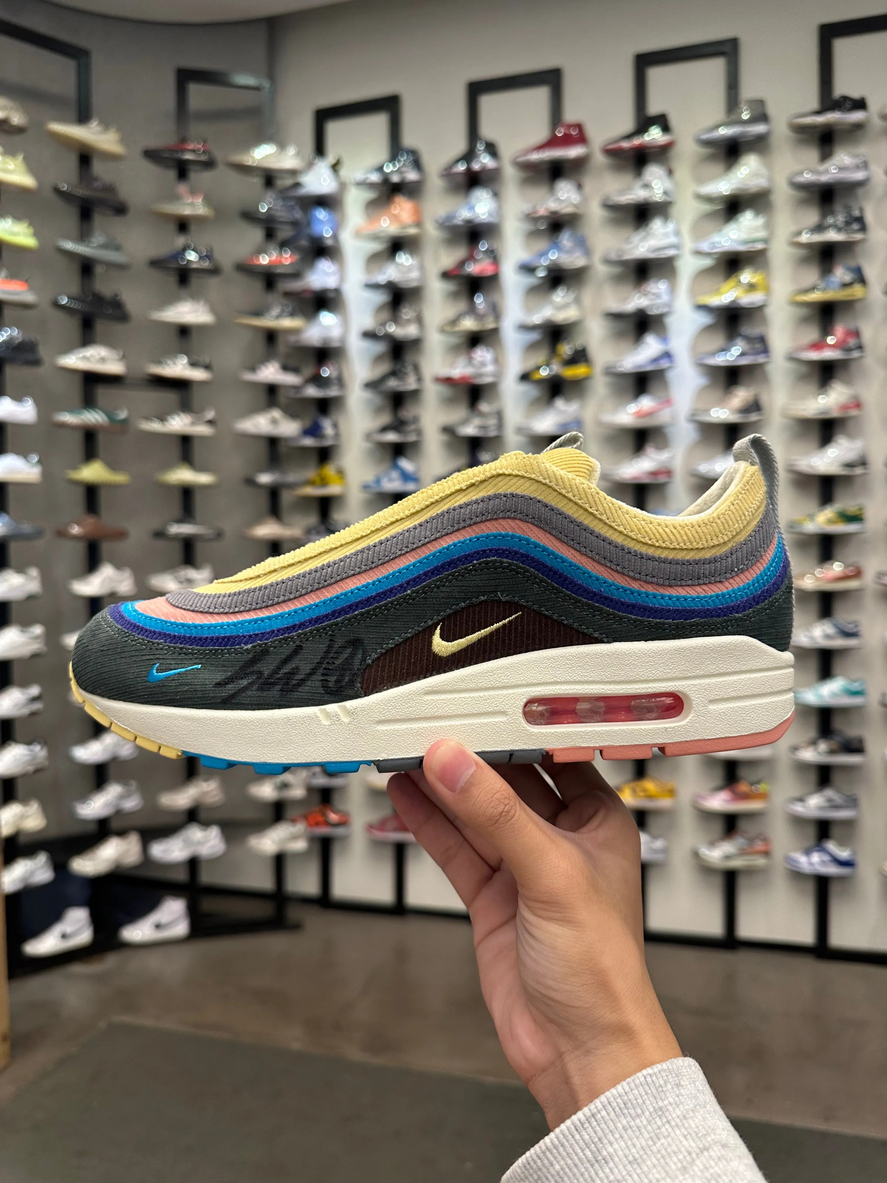 Woven Texture Orthotic Compatible Footbed Air Max 1/97 Sean Wotherspoon (SIGNED)