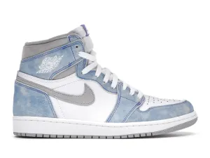 Comfort footbed Stretchable Mesh Jordan 1 Retro High Hyper Royal Smoke Grey