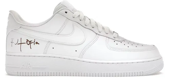 Nike Air Force 1 Low '07 White (Travis Scott Cactus Jack Utopia Edition) (Women's) Responsive Activity Sneaker Trends