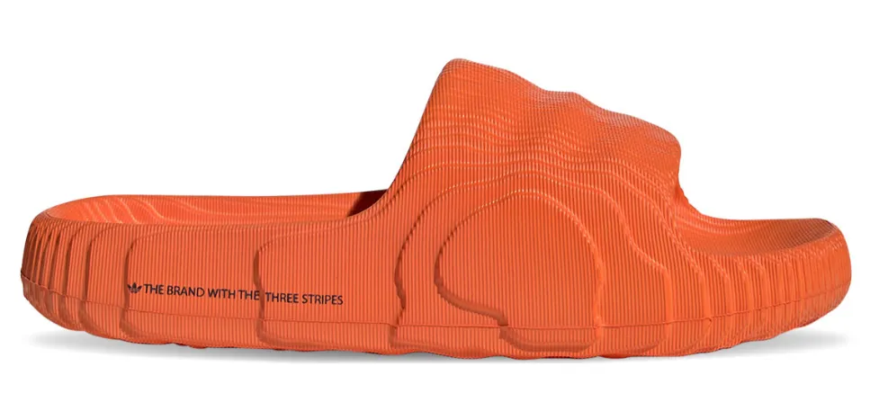 ADIDAS Adilette 22 Orange Flexible Midsole
