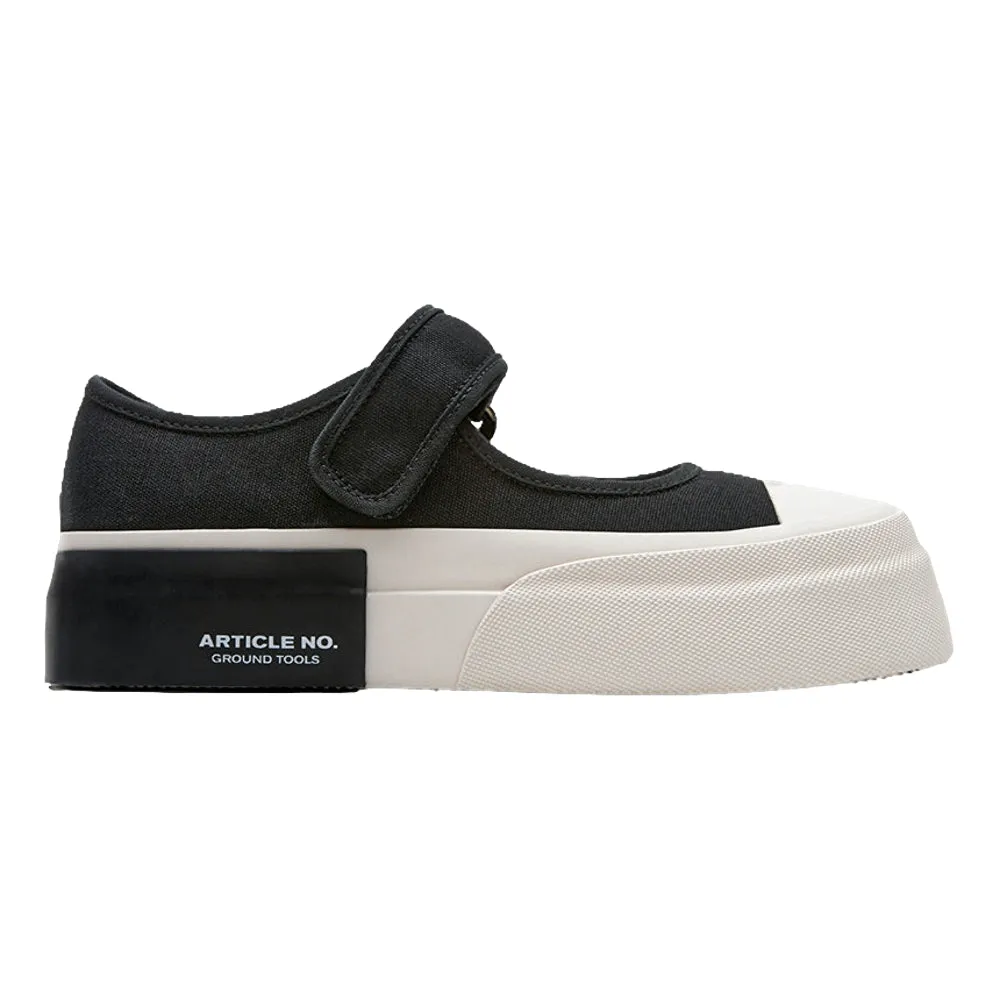 ARTICLE NO. DOWNTOWN MARYJANE LO-CUT-BLACK/CREAM Cross Town