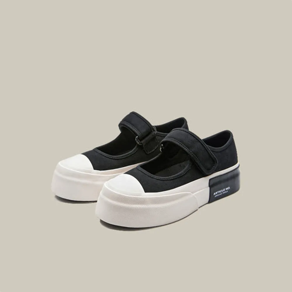 ARTICLE NO. DOWNTOWN MARYJANE LO-CUT-BLACK/CREAM Day Comfort