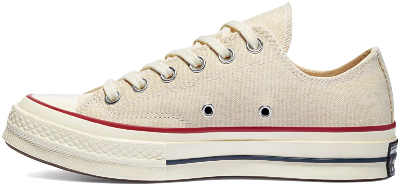 Converse Chuck Taylor All Star 70s Low Top Parchment/Garnet/Egret Weekend Casual