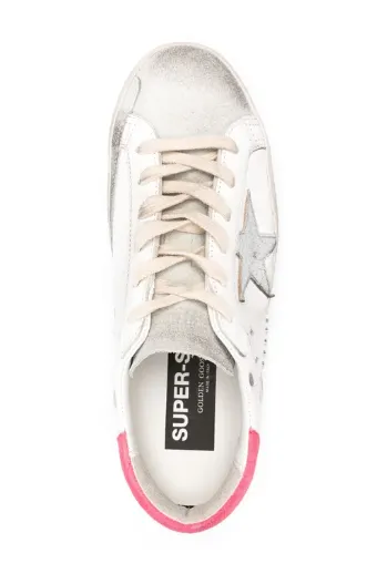 Golden Goose Super-Star White Ice Silver Lob (W) Lockdown Strap