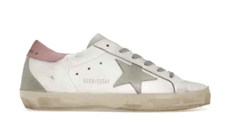 Golden Goose Super-Star White Light Pink (Women's) Moisture Wicking Liner
